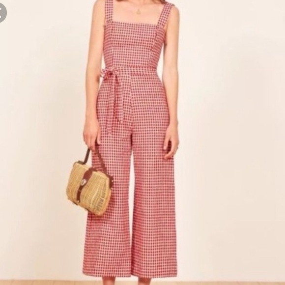 💕Sold💕Reformation Birch Jumpsuit-New - Picture 4 of 7